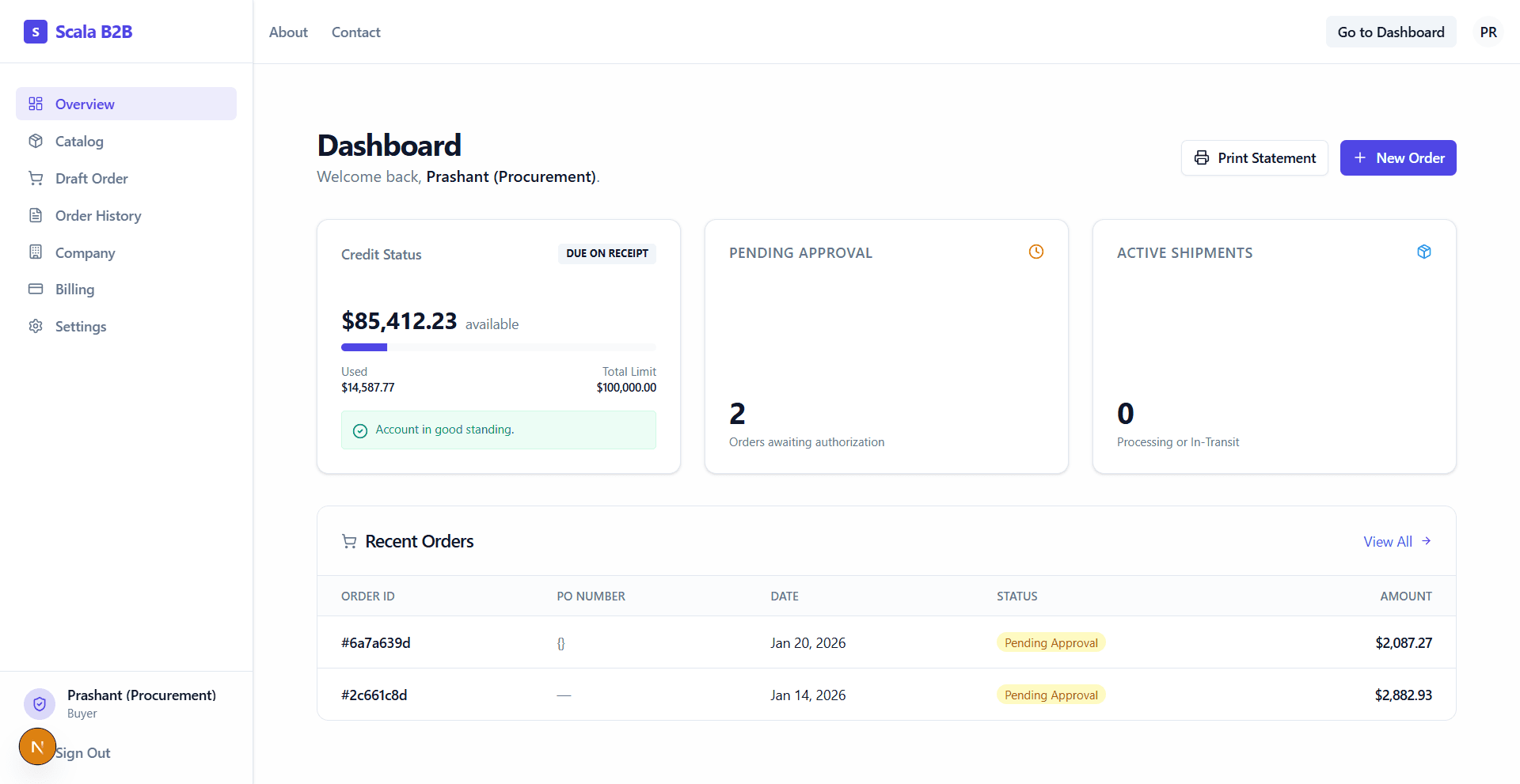 Scala B2B – Enterprise Wholesale Platform